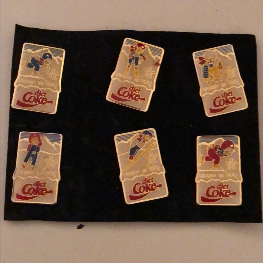 Diet Coke 1988 Pins